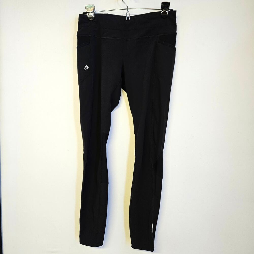 Athleta Black Cropped Leggings Size‎ S Active Wear Exercise Yoga